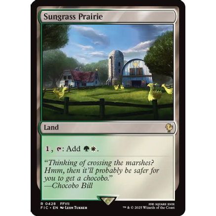 Sungrass Prairie (FIC-428) - Commander: FINAL FANTASY