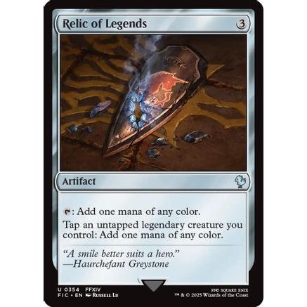 Relic of Legends (FIC-354) - Commander: FINAL FANTASY