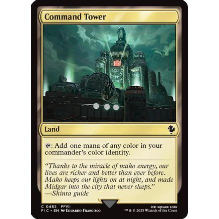 Command Tower (0485) (FIC-485) - Commander: FINAL FANTASY