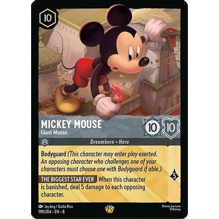 Mickey Mouse - Giant Mouse (199/204) - Reign of Jafar