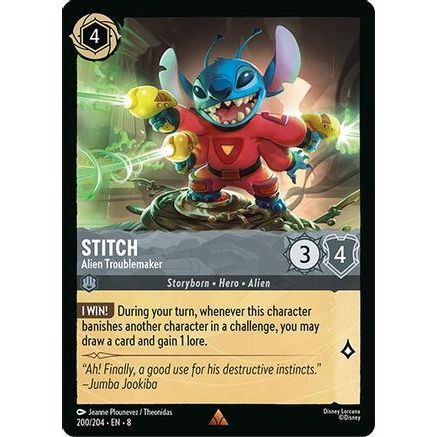 Stitch - Alien Troublemaker (200/204) - Reign of Jafar