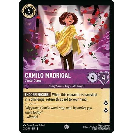 Camilo Madrigal - Center Stage (75/204) - Reign of Jafar