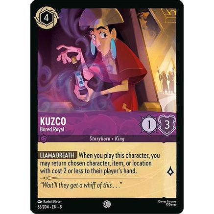 Kuzco - Bored Royal (53/204) - Reign of Jafar
