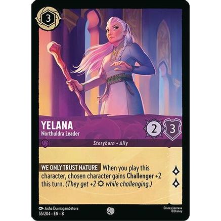 Yelana - Northuldra Leader (55/204) - Reign of Jafar Cold Foil