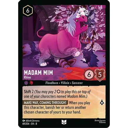 Madam Mim - Rhino (69/204) - Reign of Jafar