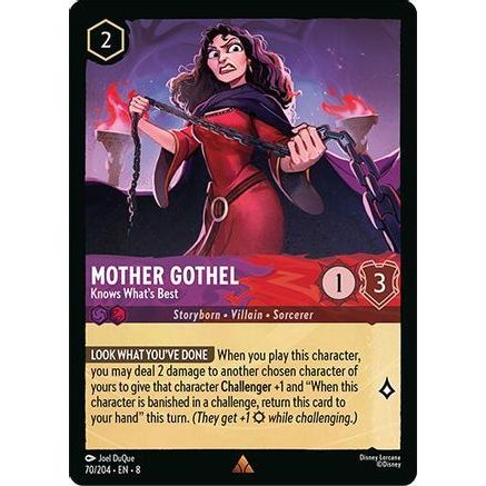 Mother Gothel - Knows What's Best (70/204) - Reign of Jafar Cold Foil