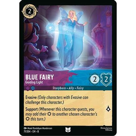 Blue Fairy - Guiding Light (71/204) - Reign of Jafar Cold Foil
