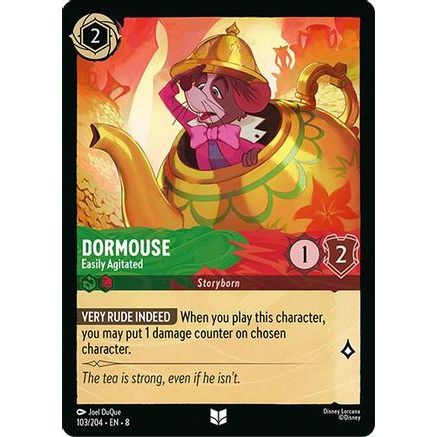 Dormouse - Easily Agitated (103/204) - Reign of Jafar Cold Foil