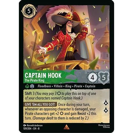 Captain Hook - The Pirate King (109/204) - Reign of Jafar
