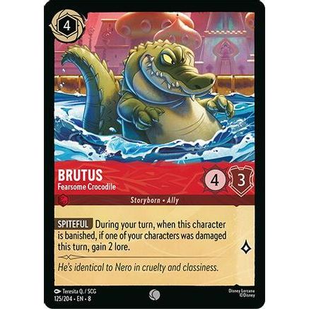 Brutus - Fearsome Crocodile (125/204) - Reign of Jafar