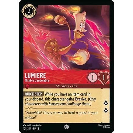 Lumiere - Nimble Candelabra (128/204) - Reign of Jafar