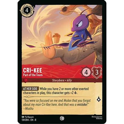 Cri-Kee - Part of the Team (131/204) - Reign of Jafar