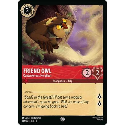 Friend Owl - Cantankerous Neighbor (144/204) - Reign of Jafar