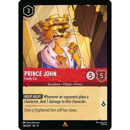 Prince John - Fraidy-Cat (146/204) - Reign of Jafar