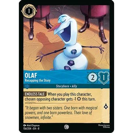 Olaf - Recapping the Story (156/204) - Reign of Jafar Cold Foil