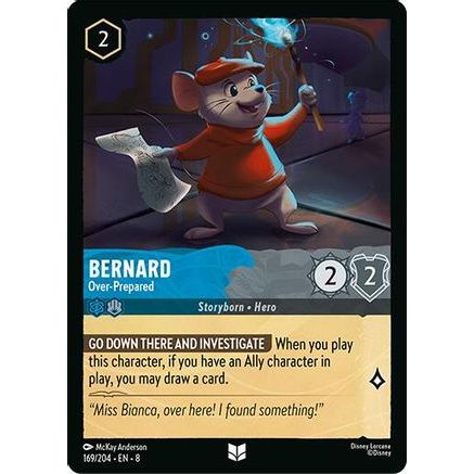 Bernard - Over Prepared (169/204) - Reign of Jafar Cold Foil
