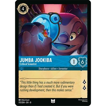 Jumba Jookiba - Critical Scientist (173/204) - Reign of Jafar