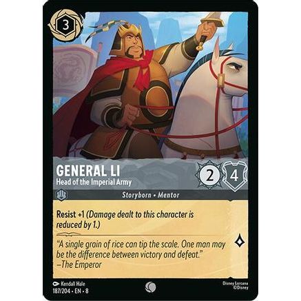 General Li - Head of the Imperial Army (187/204) - Reign of Jafar