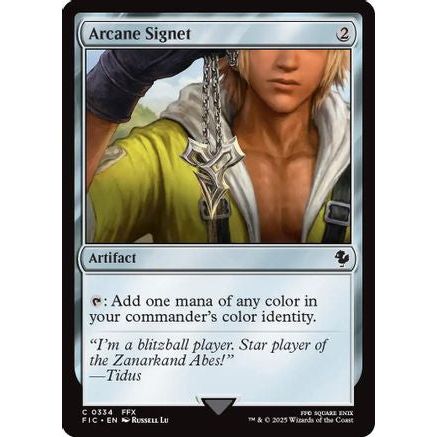 Arcane Signet (0334) (FIC-334) - Commander: FINAL FANTASY