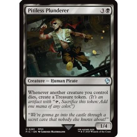 Pitiless Plunderer (FIC-281) - Commander: FINAL FANTASY