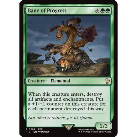 Bane of Progress (FIC-299) - Commander: FINAL FANTASY