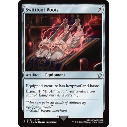 Swiftfoot Boots (FIC-361) - Commander: FINAL FANTASY