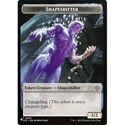 Shapeshifter // Cat Double-Sided Token (LIST-1 // 11) - Secret Lair Drop Series
