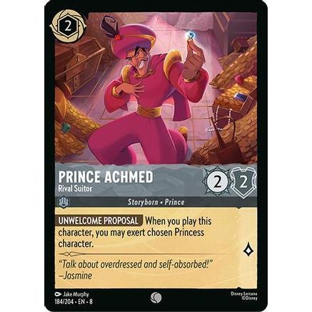 Prince Achmed - Rival Suitor (184/204) - Reign of Jafar Cold Foil
