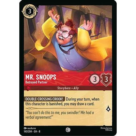Mr. Snoops - Betrayed Partner (143/204) - Reign of Jafar