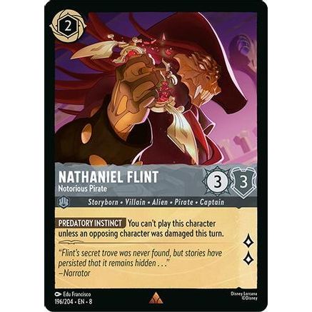 Nathaniel Flint - Notorious Pirate (196/204) - Reign of Jafar