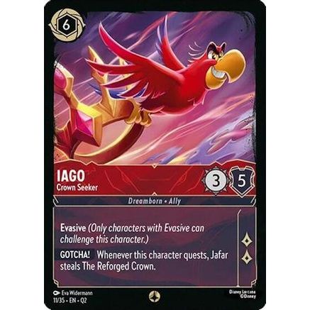 Iago - Crown Seeker (11/35) - Illumineers Quest Palace Heist