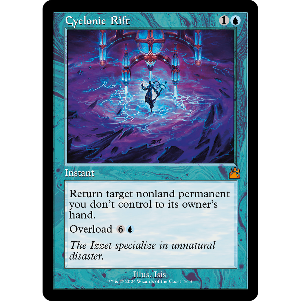 Cyclonic Rift (RVR-313) - Ravnica Remastered Foil