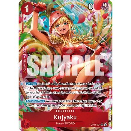 Kujyaku (Alternate Art) (OP11-004) - A Fist of Divine Speed Foil