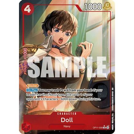 Doll (Alternate Art) (OP11-008) - A Fist of Divine Speed Foil