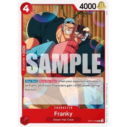 Franky (OP11-012) - A Fist of Divine Speed