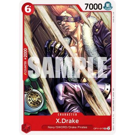 X.Drake (OP11-017) - A Fist of Divine Speed