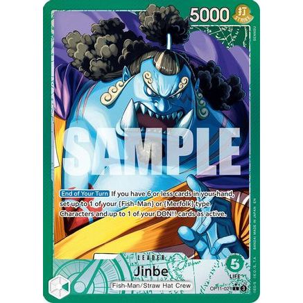 Jinbe (021) (Alternate Art) (OP11-021) - A Fist of Divine Speed Foil