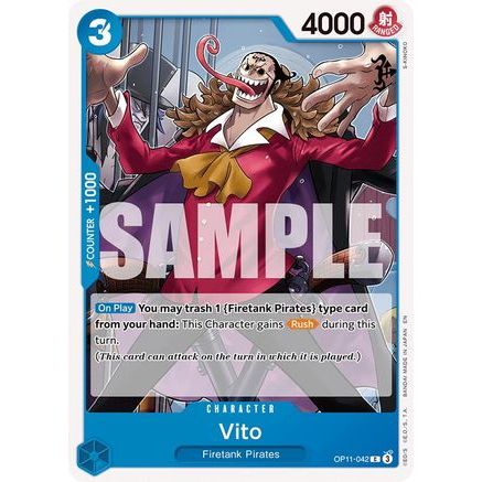 Vito (OP11-042) - A Fist of Divine Speed