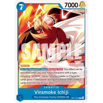 Vinsmoke Ichiji (OP11-043) - A Fist of Divine Speed