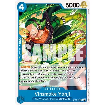 Vinsmoke Yonji (OP11-046) - A Fist of Divine Speed