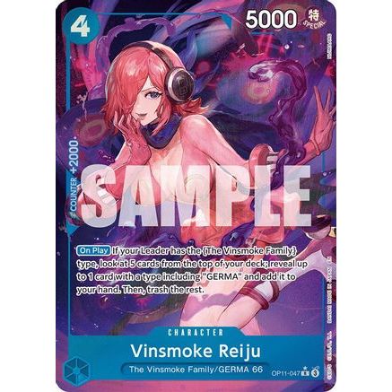 Vinsmoke Reiju (Alternate Art) (OP11-047) - A Fist of Divine Speed Foil