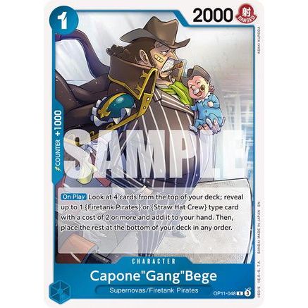 Capone"Gang"Bege (048) (OP11-048) - A Fist of Divine Speed Foil