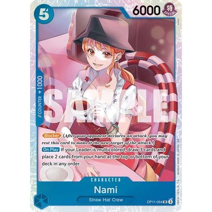 Nami (054) (OP11-054) - A Fist of Divine Speed Foil