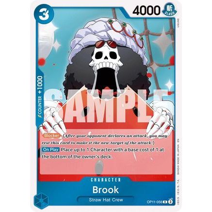 Brook (OP11-056) - A Fist of Divine Speed Foil