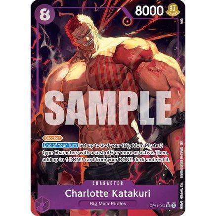 Charlotte Katakuri (067) (Alternate Art) (OP11-067) - A Fist of Divine Speed Foil