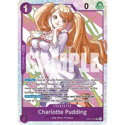 Charlotte Pudding (OP11-070) - A Fist of Divine Speed Foil