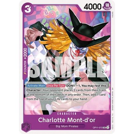Charlotte Mont-d'or (OP11-072) - A Fist of Divine Speed