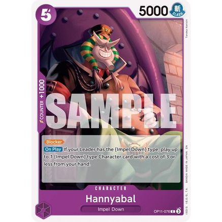Hannyabal (OP11-076) - A Fist of Divine Speed