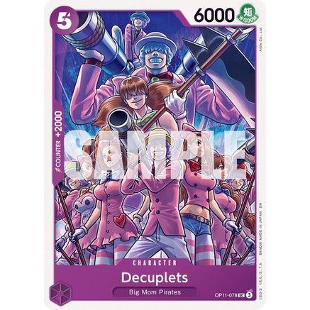 Decuplets (OP11-078) - A Fist of Divine Speed