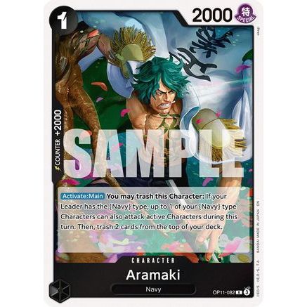 Aramaki (OP11-082) - A Fist of Divine Speed Foil